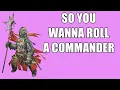 So You Wanna Roll A Commander A PF2e Class Guide