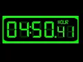 5 Hours Countdown for BBC Countdown (Digital Stopwatch Version , 25 FPS)