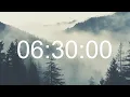 6 Hours 30 Minutes Timer with Final Alarm No MID ROLL Ads - 390 Minutes