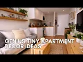 Genius Tiny Apartment Decor Ideas to Make Your Small Space Look Double the Size