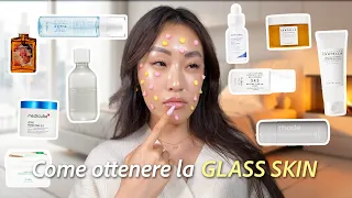 come fare SKINCARE COREANA routine base low cost | (Step by Step)