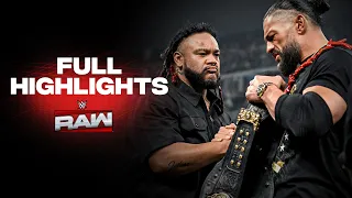 full raw highlights june 1 2026