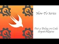 Swift 4 - put a delay on Code