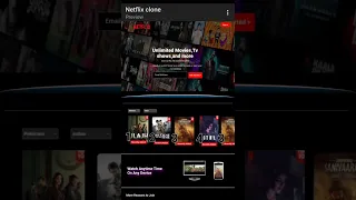 Netflix Clone in JavaScript
