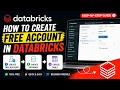 How to Create a FREE Databricks Account Database Table Databricks Tutorial for Beginners
