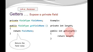 Java Basics - Fields Getters Setters