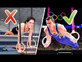 GIRLS TRY MENS GYMNASTICS