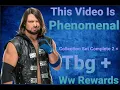 Collection Set Complete 2 Tbg Ww Rewards WWE SuperCard s7 74