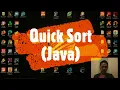 Implementasi Quick Sort Java - Algoritma dan Struktur Data