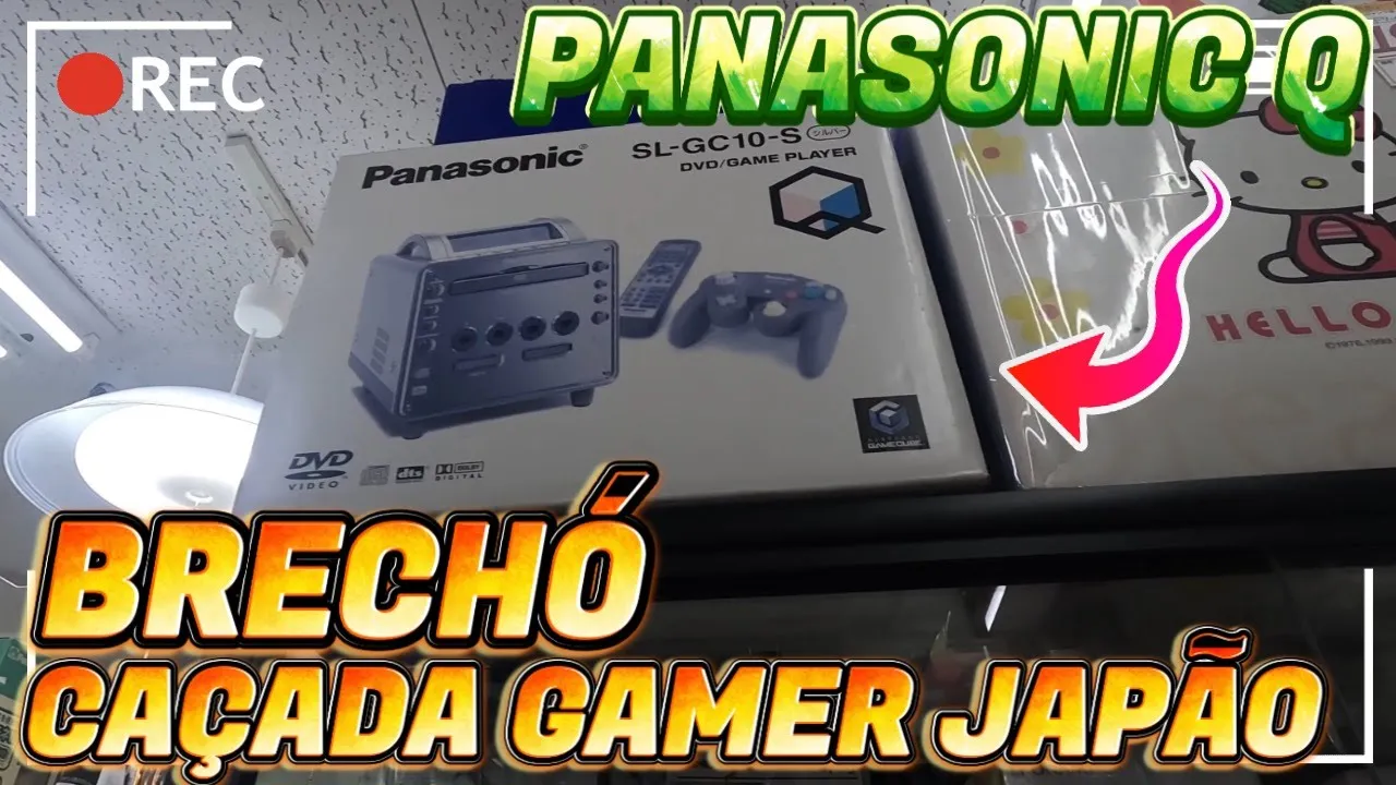 CAÇADA GAMER  PEQUENO BRECHÓ COM VÁRIAS RELÍQUIAS ÍNCRIVEL