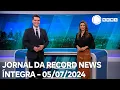 Lagu Jornal da Record News - 05/07/2024
