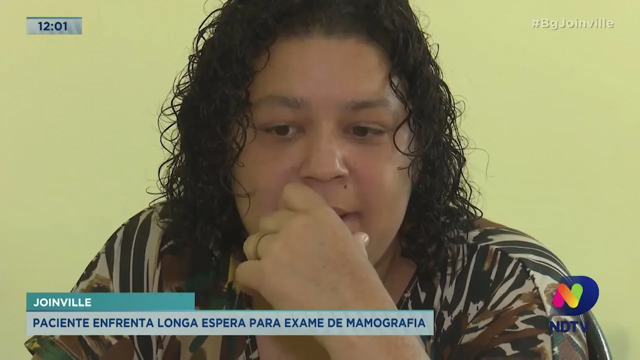 Joinville: paciente enfrenta longa espera para exame de mamografia