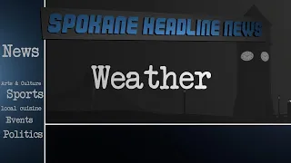 Spokane s best 3 day forecast Slightly warmer today and partly sunny small chance for showers