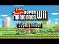 Lagu Remastered Super Mario Bros. Wii - Reveal Trailer