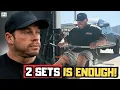 Justin Shier Explains How 2 Sets is Enough + Full Back Workout!