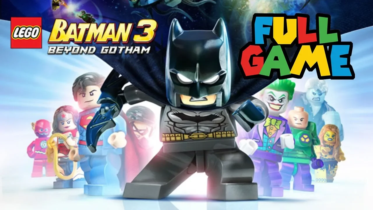 LEGO Batman The Videogame - FULL GAME Walkthrough Gameplay No Commentary. 