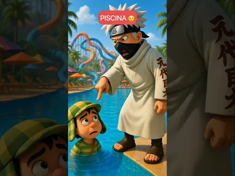 El Chavo no puede estar en la piscina