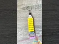 How To Make a Cute Beaded Pencil Keychain