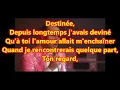DESTINEE - GUY MARCHAND - PAROLES