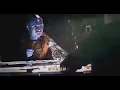 Tony Stark and Nebula playing paper football on space Avengers Endgame