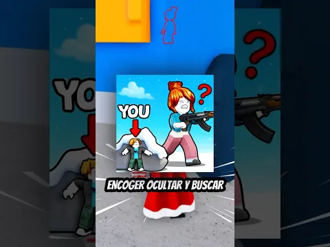 ¿Podrás sobrevivir sin que te encuentren? #roblox #robloxedit #robloxgames