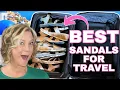 9 Sandals for Travel That are Supportive for Walking on Cobble Stone Streets This Summer
