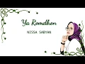 Nissa Sabyan - Ya Romdhon (Lyrics) Terbaru
