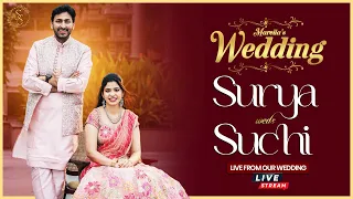 LIVE🔴: మారెళ్ల పెళ్లి సందడి..: Surya 💕 Suchi's I Wedding Ceremony | Mahaa Bhakti