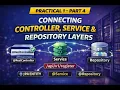Practical 1 Part 4 - Connecting Controller Service Repository with Native SQL Spring Boot JPA