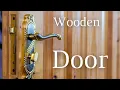 Old Wooden Doors - Open and Close - with Creaking Sound Effect