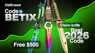 Hellcase Promo Code BETIX - Balance Bonus Free Cases 2026