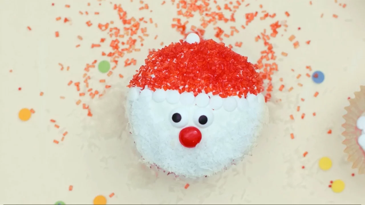 CUPCAKES DE PAPAI NOEL