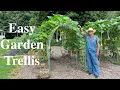Using Cattle Panels To Make A Garden Trellis