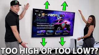 Two Easy Ways To Raise Or Lower Your Awesome New TV