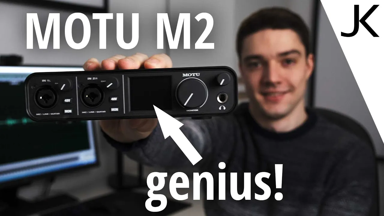 Outline Video MOTU M2 USB-C Audio Interface - REVIEW and Measurements!