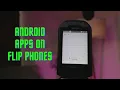 Android Flip Phone Apps How To Make Them Work Kyocera DuraXV Extreme