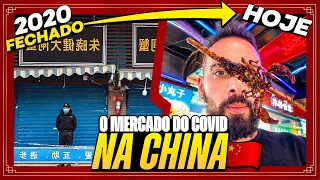 CARTOLOUCO NA CHINA: O COVID NASCEU NESSE MERCADO