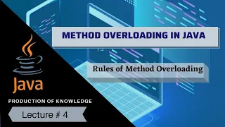 what is method overloading rules of method overloading in java Urdu Hindi lec