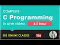complete c programming tutorial in one in hindi