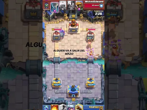 alguien va salir del mazo 😤 #clashroyale #memes #viral #gaming #shorts