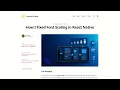 How I Fixed Font Scaling in React Native