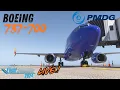 MSFS 2024 LIVE - PMDG 737-700 First Flight KBOS
