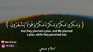 ومكروا مكرا  ومكرنا مكرا  وهم لايشعرون   اسلام صبحي    دندنها