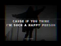 Download Lagu Cause if you think I'm such a happy person | happy lofi • (remix lyrics)