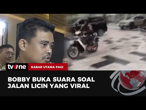 Jalan Licin di Medan yang Viral Dibantah Walikota Terbuat dari Keramik