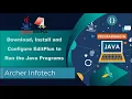 Download Install and Configure EditPlus to Run Java Program
