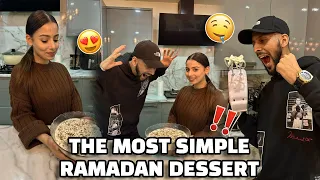 Download WE MADE DAD THE EASIEST RAMADAN DESSERT EVER!! VIEWERS FAVOURITE!!! 😍 MP3