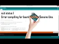 How to fix exit status1 error in arduino