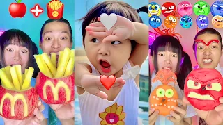 Random Emoji Food Challenge ASMR Compilation! 🥵bubble tea(Part379)