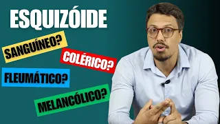 Como é o Traço de Caráter Esquizóide em cada Temperamento